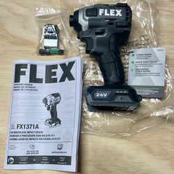 Flex 24V Quick Eject Brushless Impact Driver New