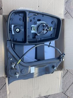 OEM Ford Transit Driver Side Mirror Housing.
