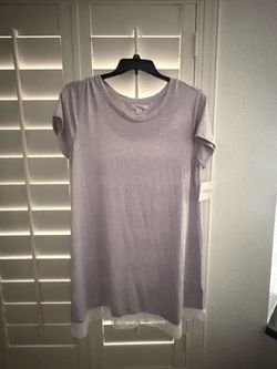 Company Light Purple T-Shirt Dress with Tags - Large