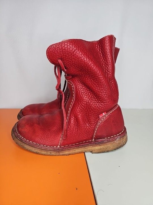 Duckfeet Boots Women's Red Snow Boots Size 8