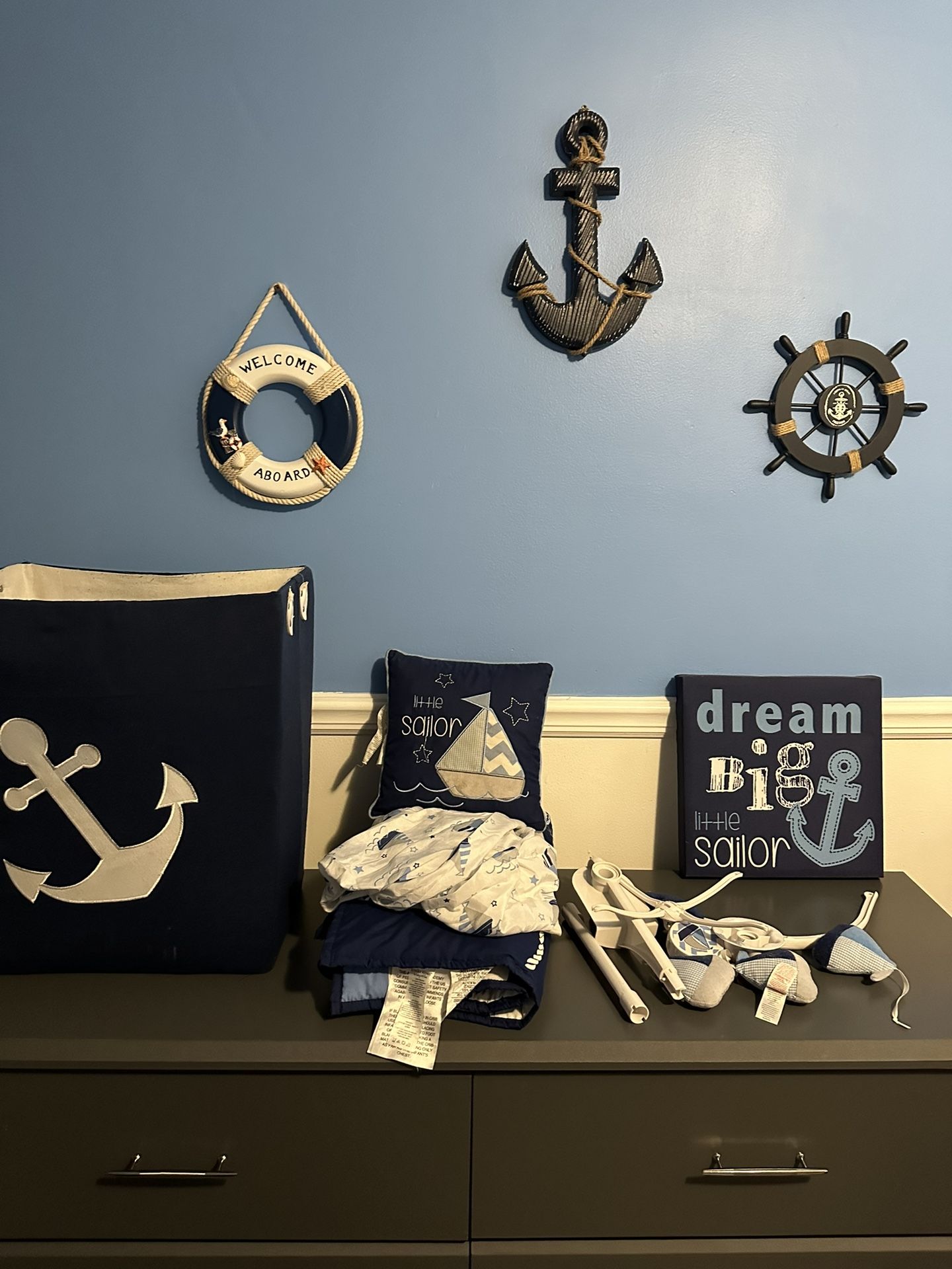 Sailor Room Baby Decor