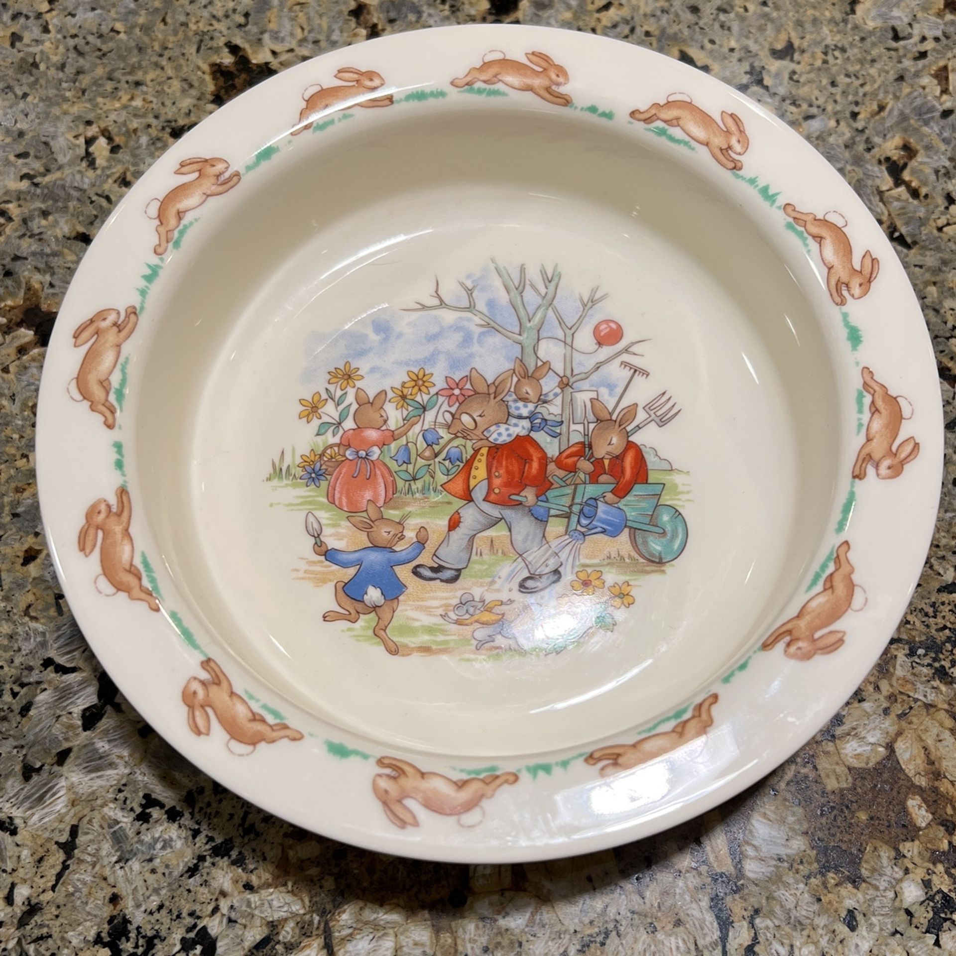 1936 Royal Doulton Bunnykins Bowl 