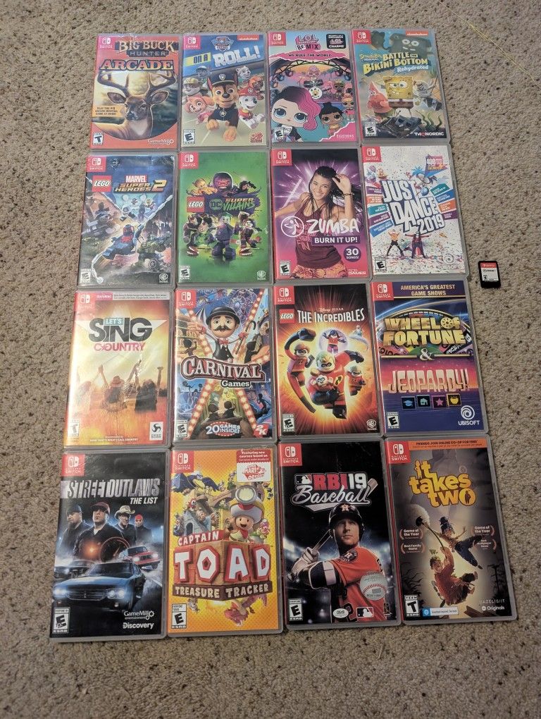 Nintendo Switch Game Lot 