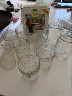 Mason jars, and lids
