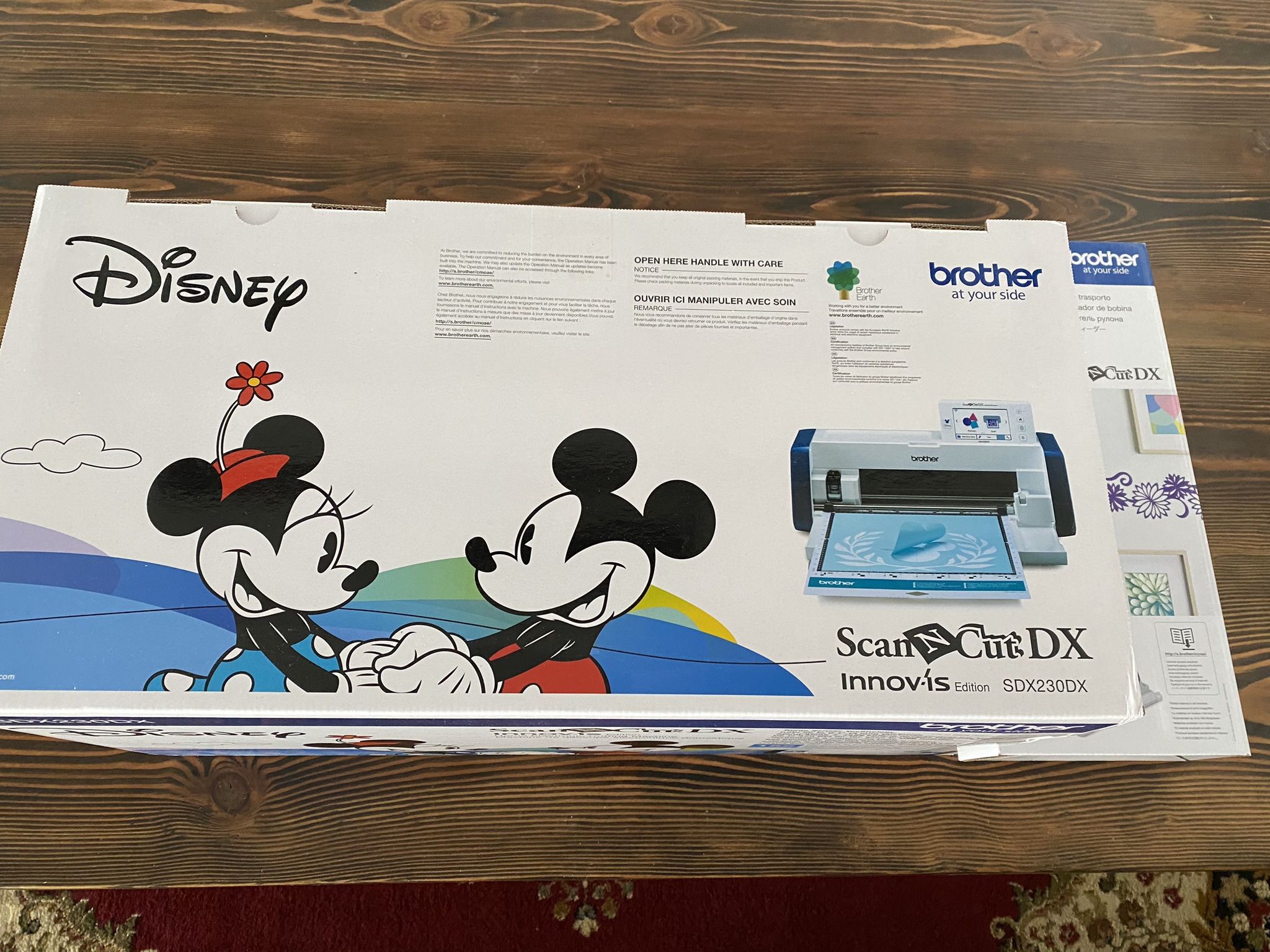 Brand new Disney Brother ScanNCut DX