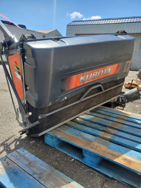 Kubota Grass Catcher for Zero Turn Mower 6ft wide Hopper Style for Sale
