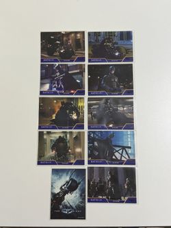 Batman Detective DC Comics Full Set Cards 10/10