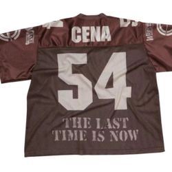 John Cena Travis Scott Cactus Jack WWE Wrestlemania 41 Exclusive Jersey L