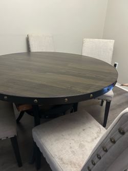 Free table and chairs