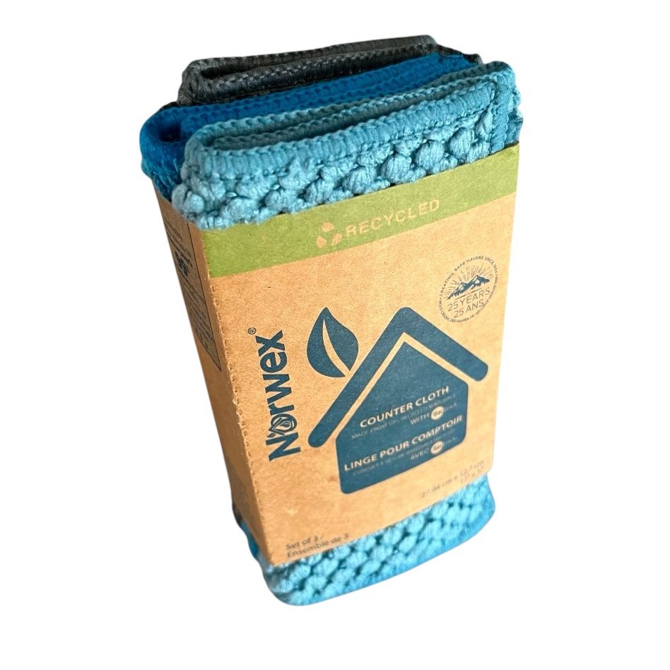 New Norwex Counter Cloths (3) Set Kick the paper towel habit. Home Kitchen Bath
