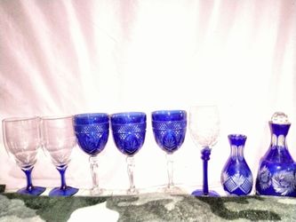 Cobalt blue antiques