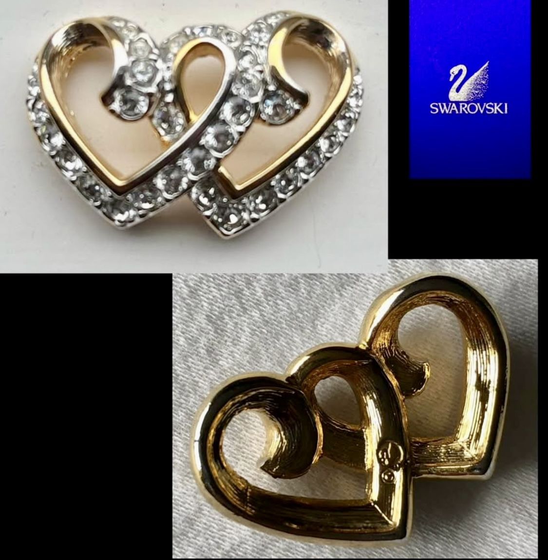 Swarovski heart pendant