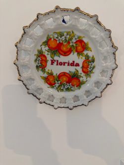 Florida Souvenir Decorative Wall Plate