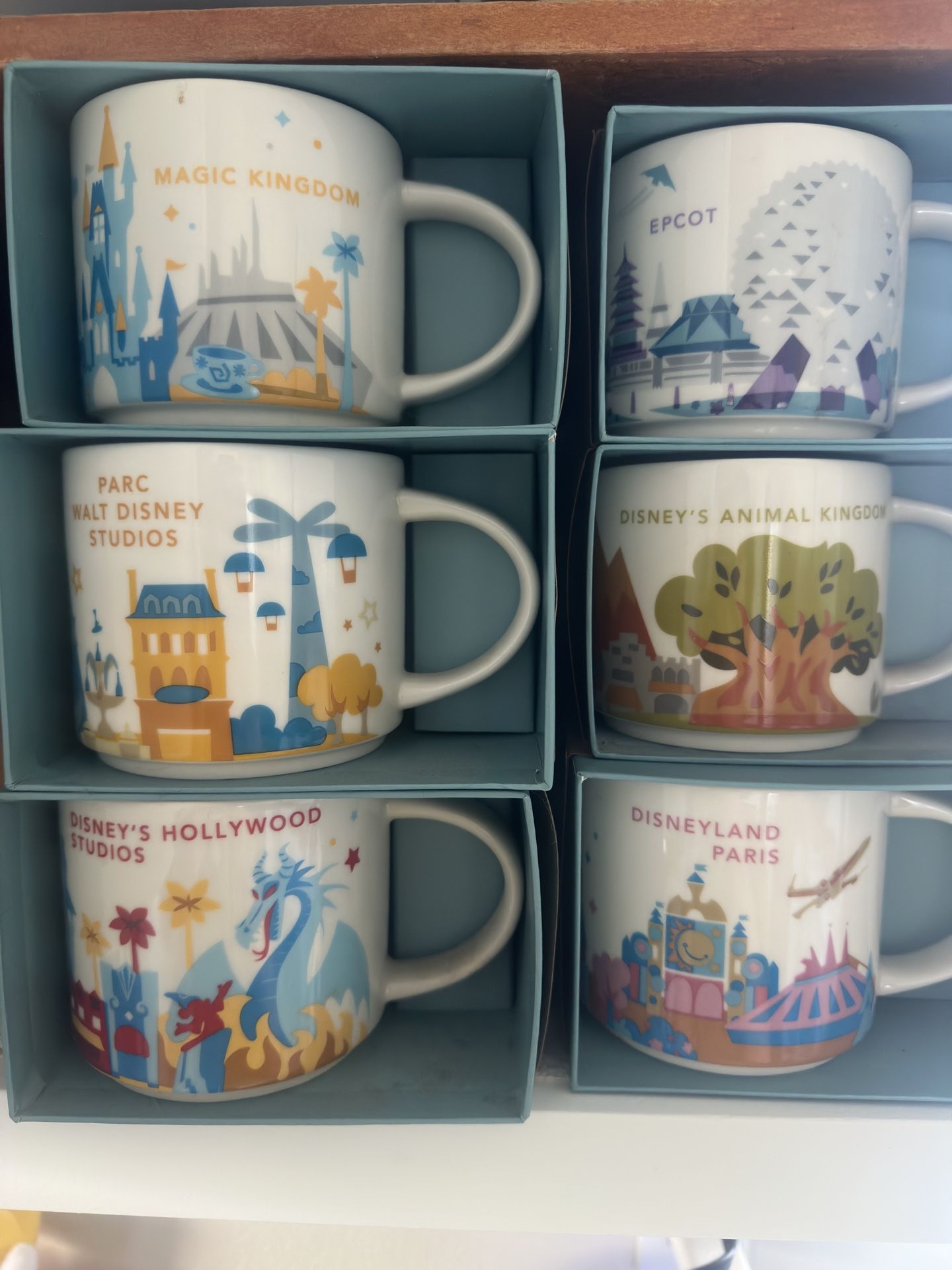 Disney Starbucks Mugs
