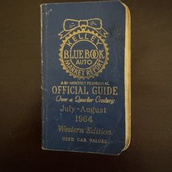 1964 Kelly Blue Book