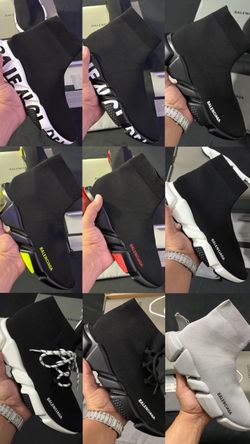 Men Balenciaga shoes sizes 8,9,10 and 11