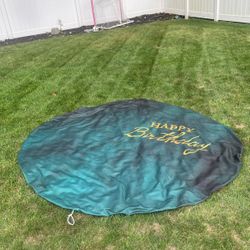 Birthday Round Backdrop