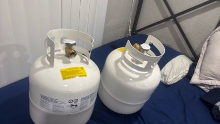 2x 20lb Propane Tanks w/ OPD Valves – Ready to Refill