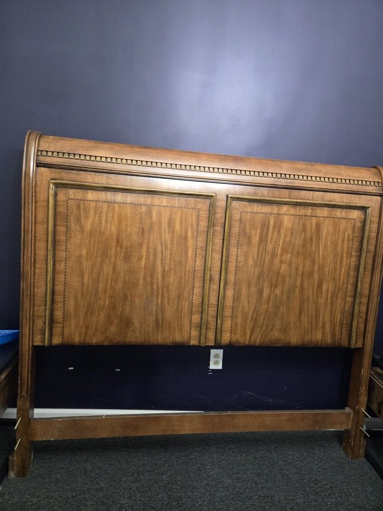 Queen Size Wooden Bedroom Set For Sale