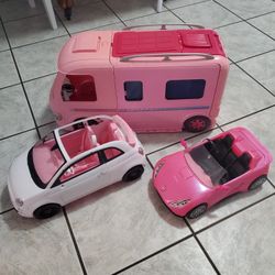 Barbie Dream Camper And Cars