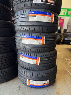 245/40/18 Ceat 4 New Tires Installed and balanced included