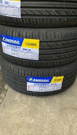 Tires 215/55/17 new