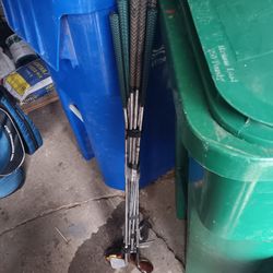 Golf Clubs No Bag