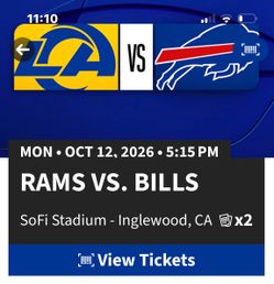 Rams vs Bills