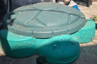 KIDS TURTLE SAND BOX