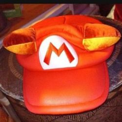 Super Mario Raccoon Cosplay Cap