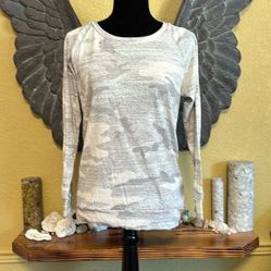 TNA Long Sleeve Camo Tee Shirt
