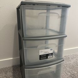 3 drawer Storage plastic