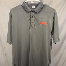 Formula 1 F1 Official Logo Black Polo Shirt – Size M