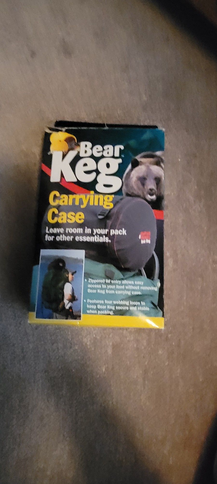 Case/cover For Round Bear Canister
