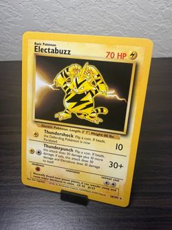 Electabuzz Vintage Pokemon Card