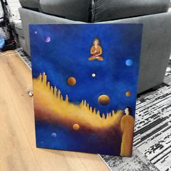 Large Canvas Painting – Abstract Wall Art