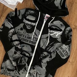 Asaali Zip-Up Hoodie Size Small