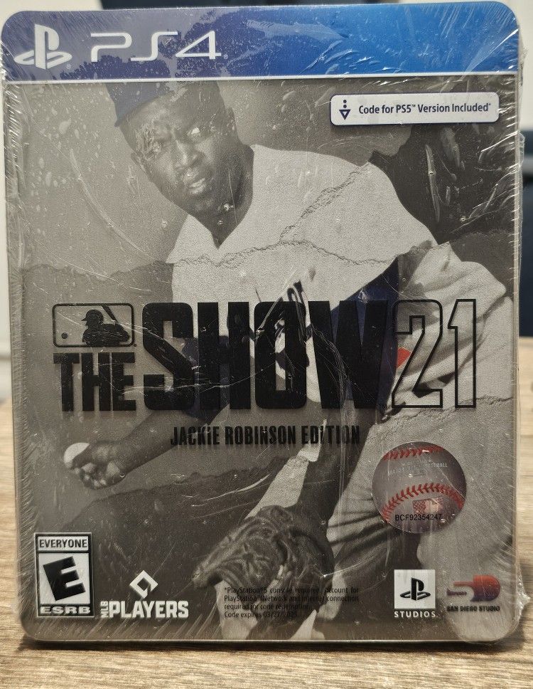 MLB The Show 21 (Jackie Robinson Edition) PS4*code for PS5 version