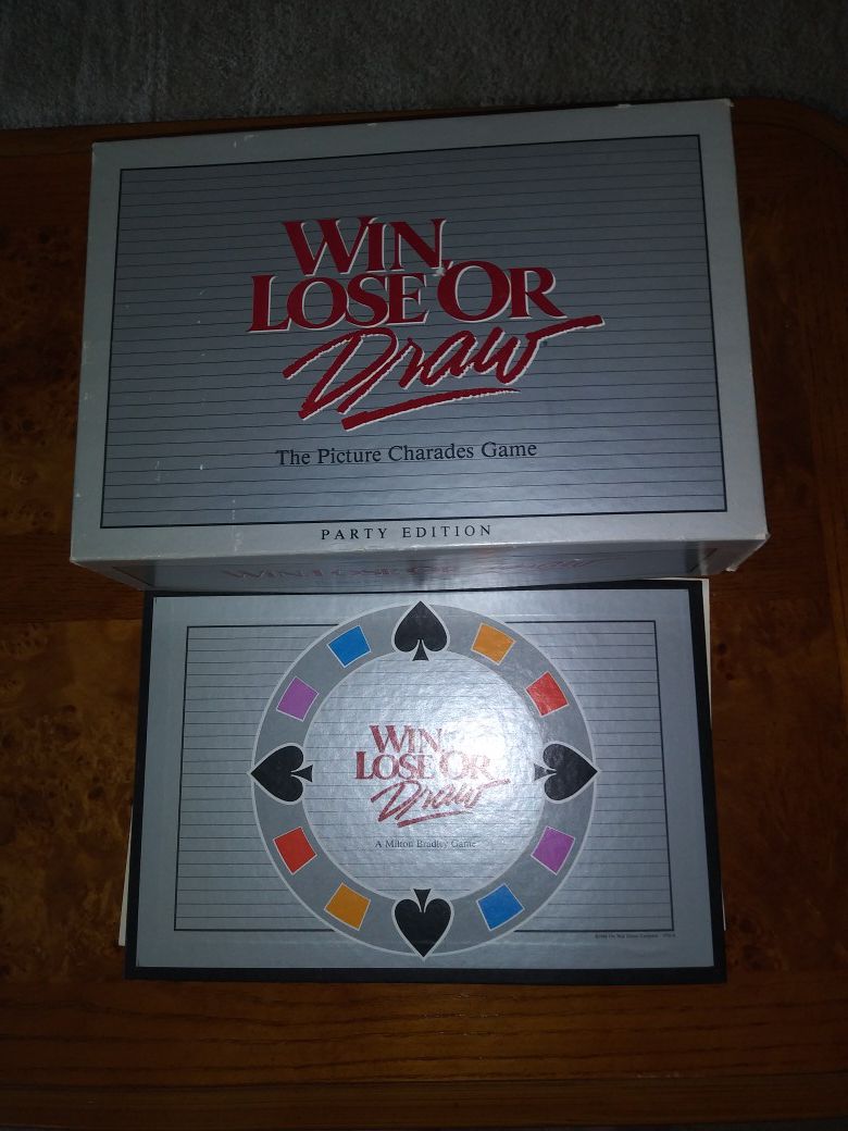 Board Game Win, Lose or Draw