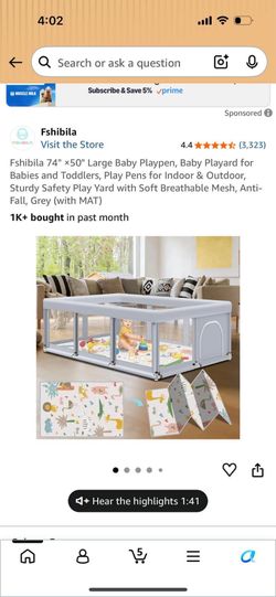 Baby play pen with play mat and fisher price baby walker