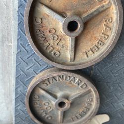 VINTAGE IVANKO OLYMPIC WEIGHT PLATES $500Obo