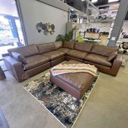 Emilia Caramel 6-Piece SectionalFinancing and Delivery Options Available
