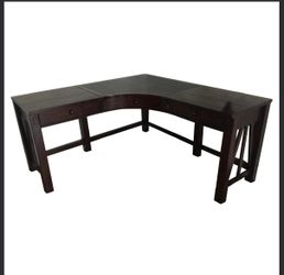 62” raymour & flanigan castlewood corner desk