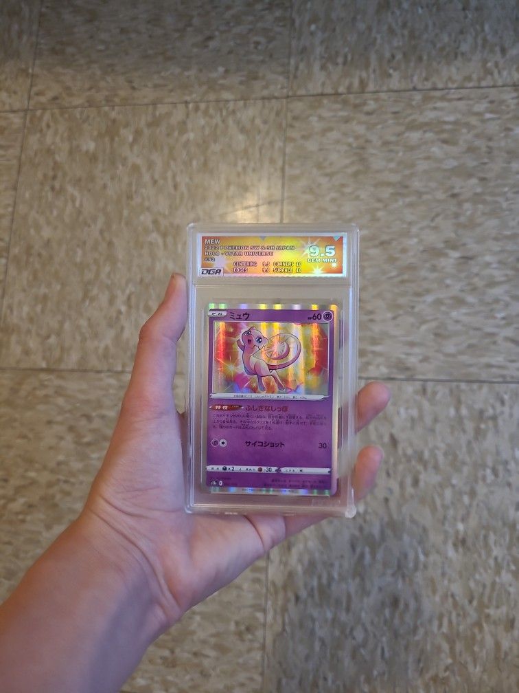 Graded Japenese 2022 Mew Card Send Offers