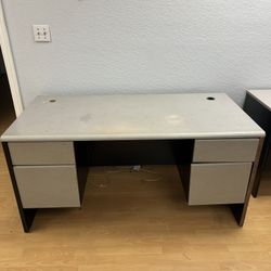 Office Computer Desk With 4 Drawers - Must Go ASAP!