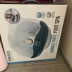 homedics bubble mate foot spa