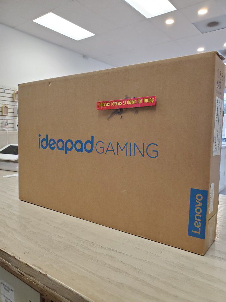 Lenovo Ideapad Gaming Laptop Brand New - $1 Down Today Only