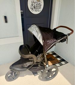 Jeep TurboGlyde Jogging Stroller by Delta Children, Black