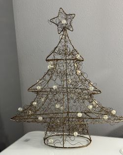 Vintage Wired Christmas Tree