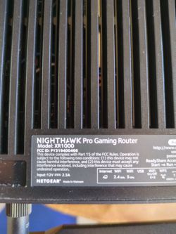 Nighthawk XR1000 gaming router